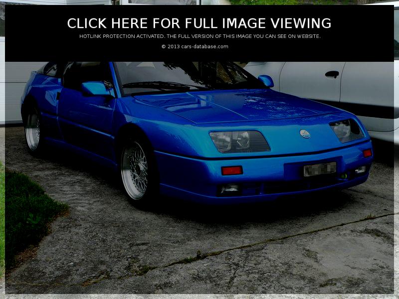 Alpine V6: Informations sur le modèle, galerie d'images et complet...