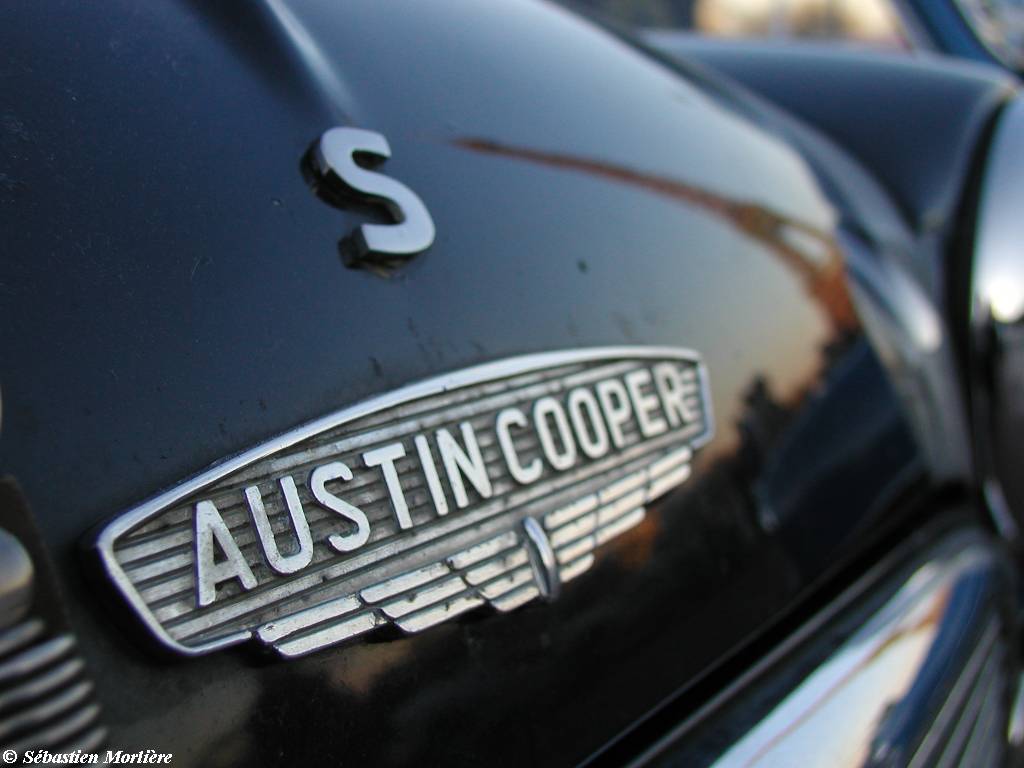 Papier peint Austin Mini Cooper S (1964)