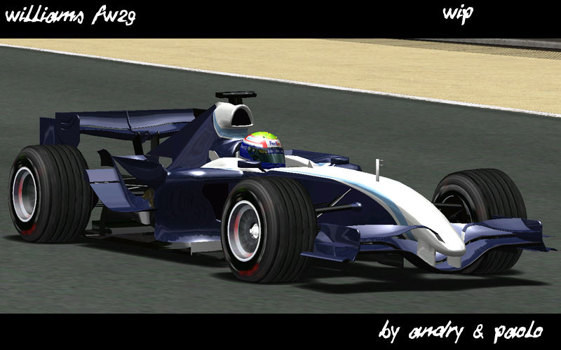 WIP] Williams FW29 - Tirs en jeu