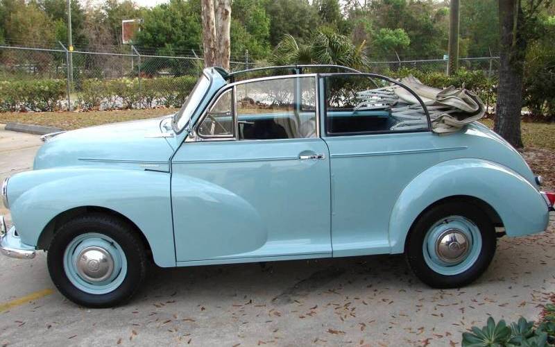 1960 Morris Minor 1000 Convertible - Aucton Résultats: 13 000 $