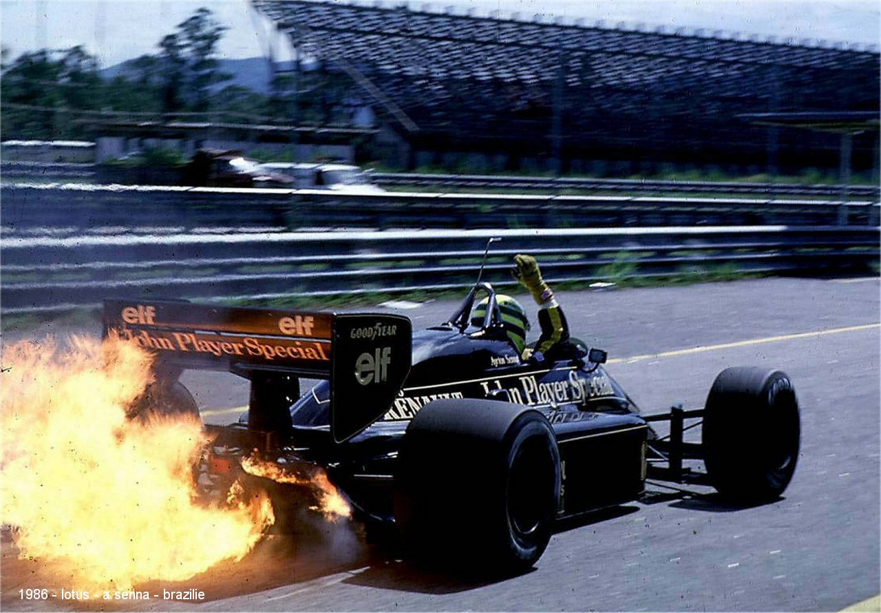 Coolamundo!: Grand Prix du Brésil 1986 Lotus 98T Ayrton Senna