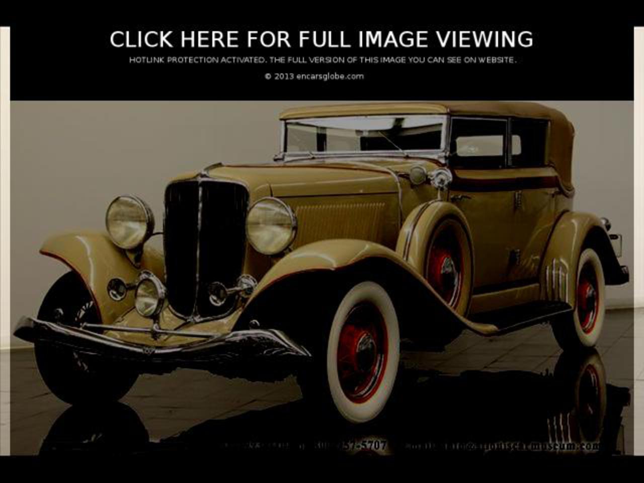 Galerie de photos Auburn 8-100 Cabriolet: Photo #03 sur 11, Image...