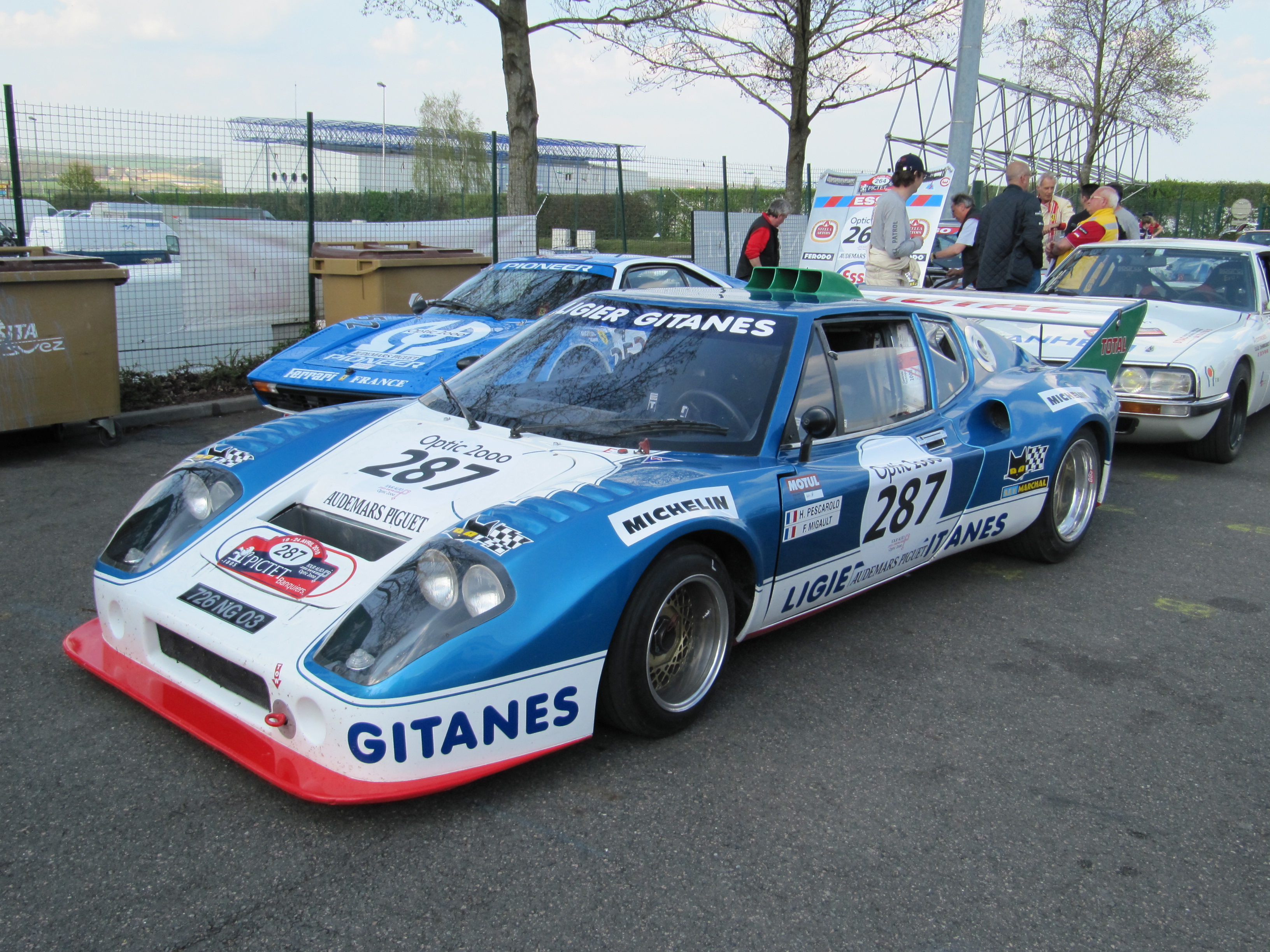 20100420 TOUR AUTO Magny - Cours NiÃvre - Ligier JS2 Cosworth (1975...