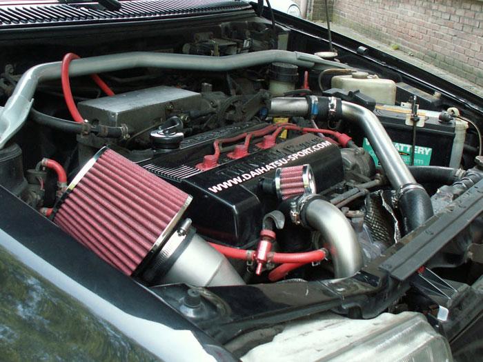 DesignerCars - Daihatsu Charade - Refroidisseur intermédiaire turbo 993cc de René...