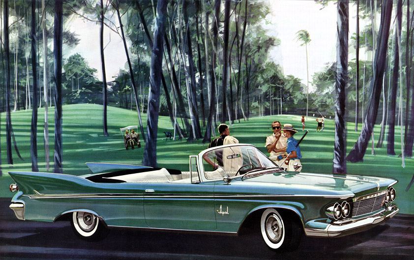 Plan59 :: Art de la Voiture classique :: 1961 Imperial Crown Cabriolet