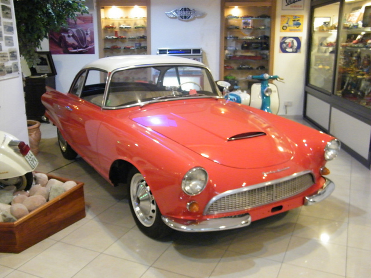 Musée de l'automobile de Malte - Coupé Auto Union 1000SP des années 1950 / Flickr...