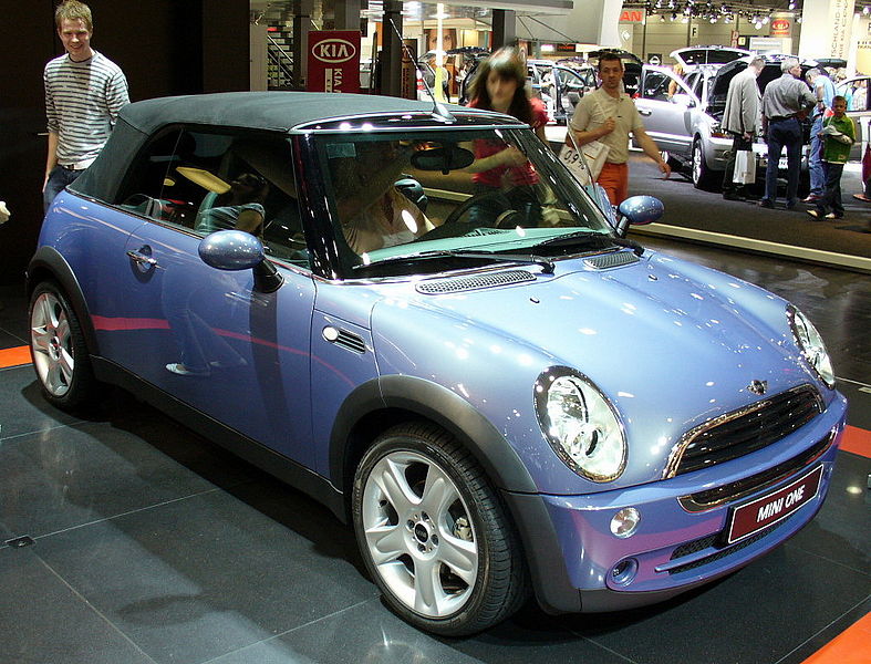 Fichier: Mini One Cabrio.JPG - Wikimedia Commons