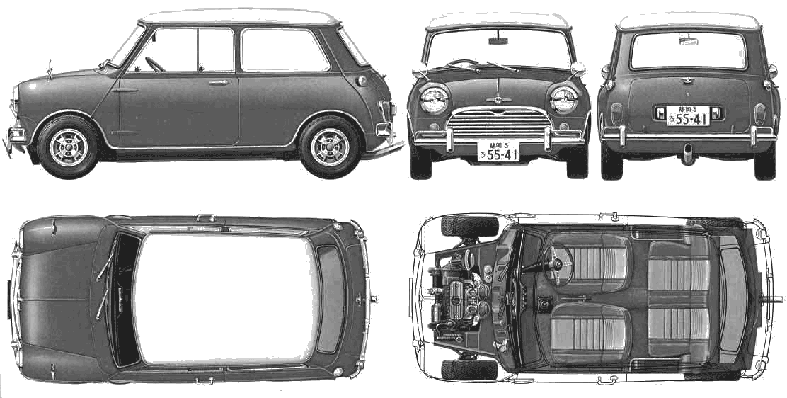Automobile Morris Mini 1963: immagine di anteprima immagine...