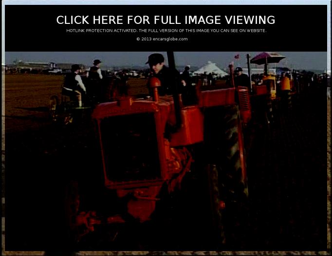 Allis-Chalmers Modèle U: Galerie de photos, informations complètes sur...
