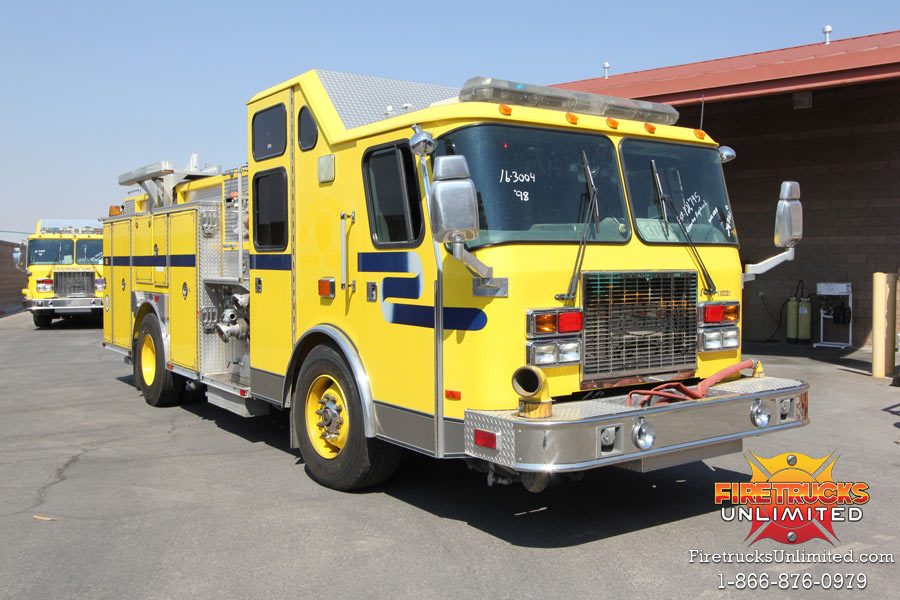 1998 E-One Pumper 3 / Camions de pompiers Illimités