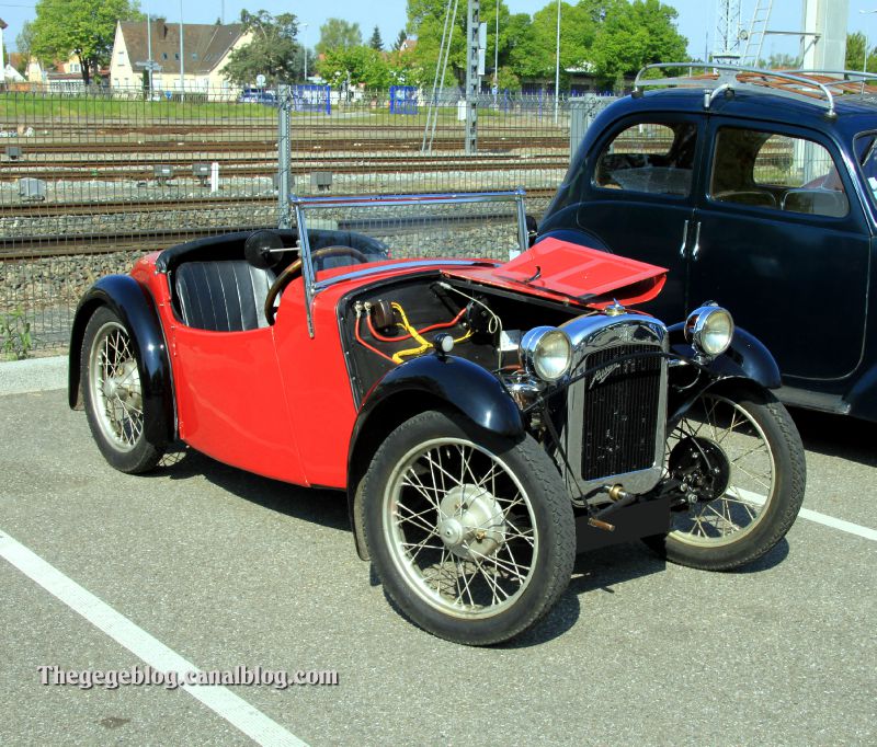 Austin seven 65 nippy 2 places sport de 1933 (Rencard Haguenau...