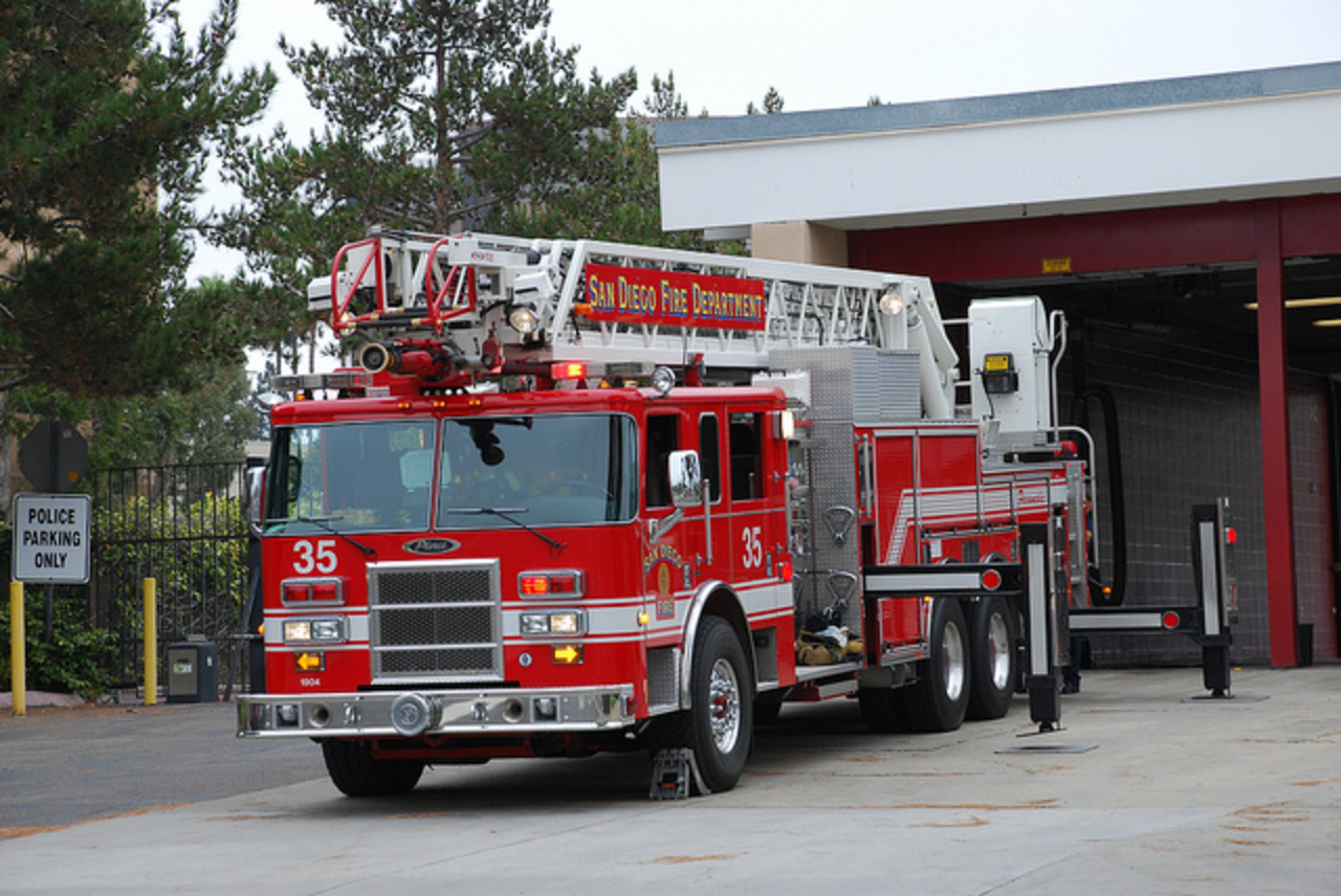 Service d'incendie de San Diego. / Flickr - Partage de photos!