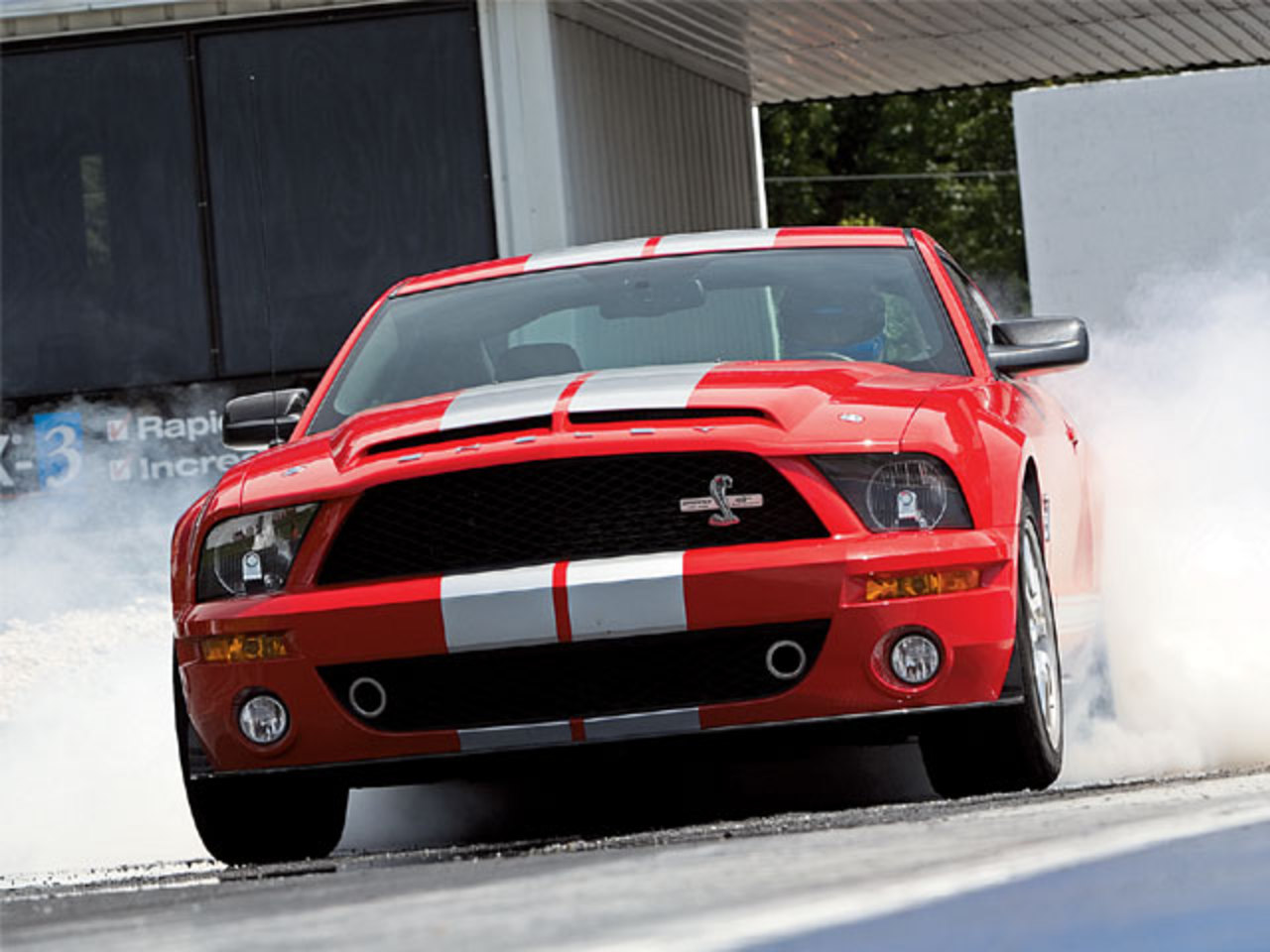2008 Shelby Mustang Gt500kr Burnout Photo 8