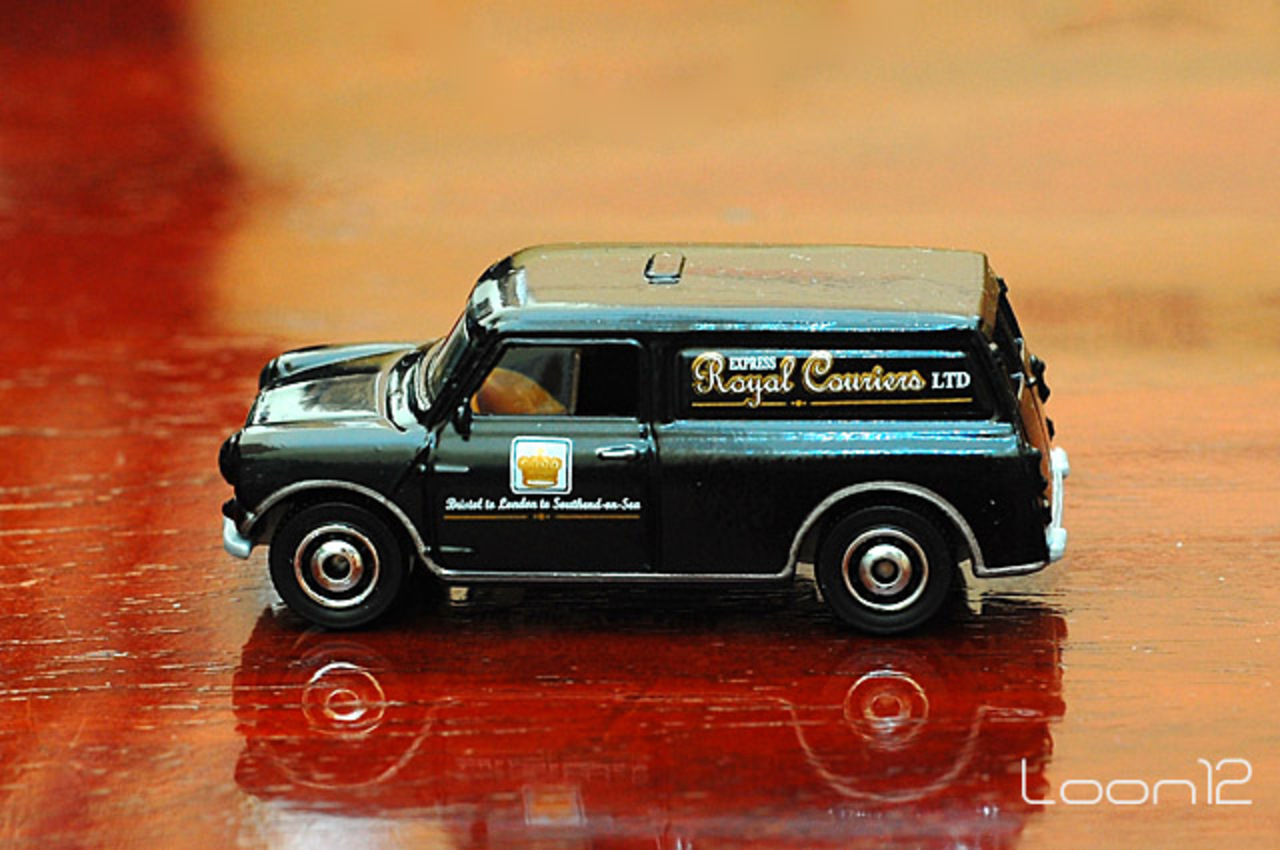 Ma vie Coulée sous Pression ~: Boîte d'allumettes Austin Mini Van