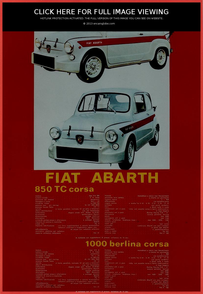 Abarth 750 Mille Miglia Zagato coupe Galerie de photos: Photo #11 sortie...