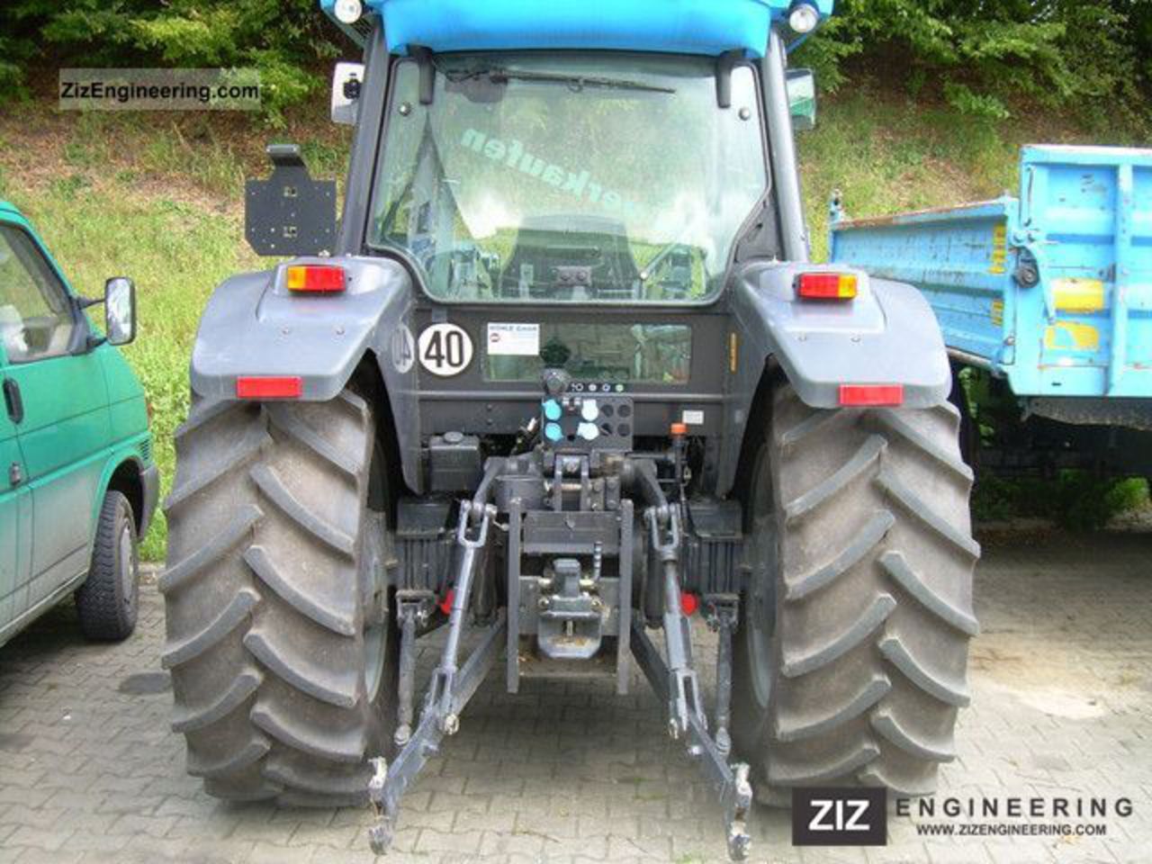 Landini Powerfarm 95 Tracteur agricole 2008 Photo et spécifications
