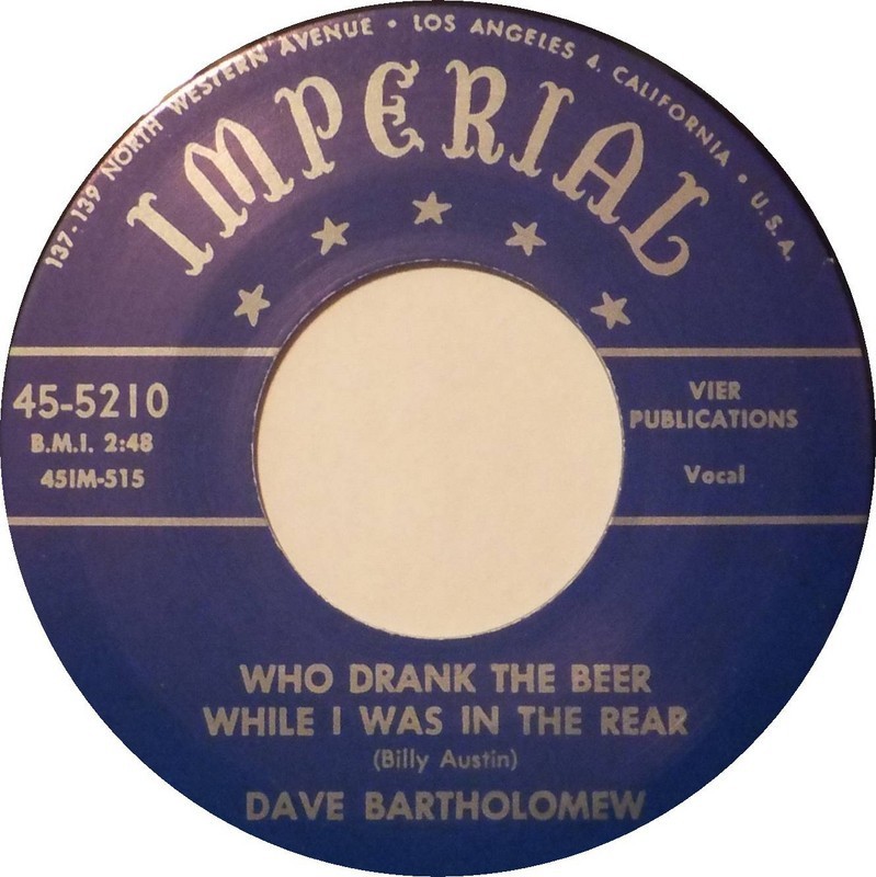 45cat - Dave Bartholomew - Who Drank My Beer While I Was In The ...
