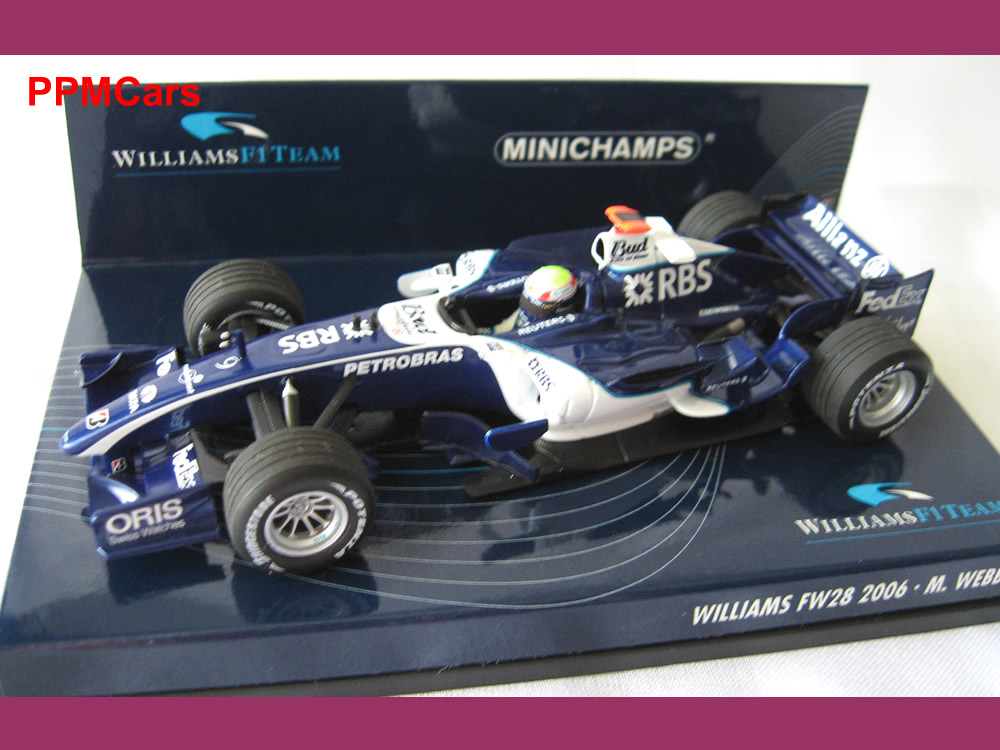 Mark Webber - Williams FW28 2006 F1 - 1:43 scale [400 060009 ...