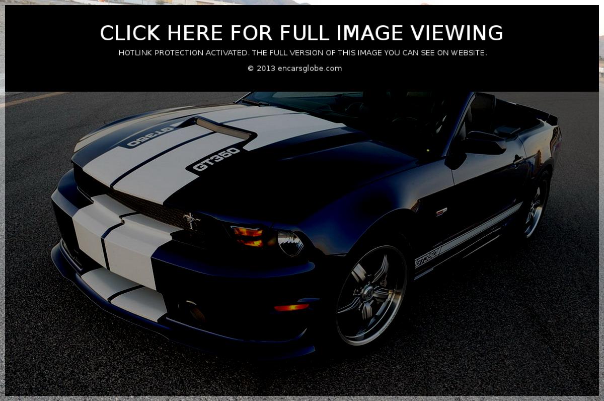 Shelby GT350 conv: Galerie de photos, informations complètes sur le modèle...