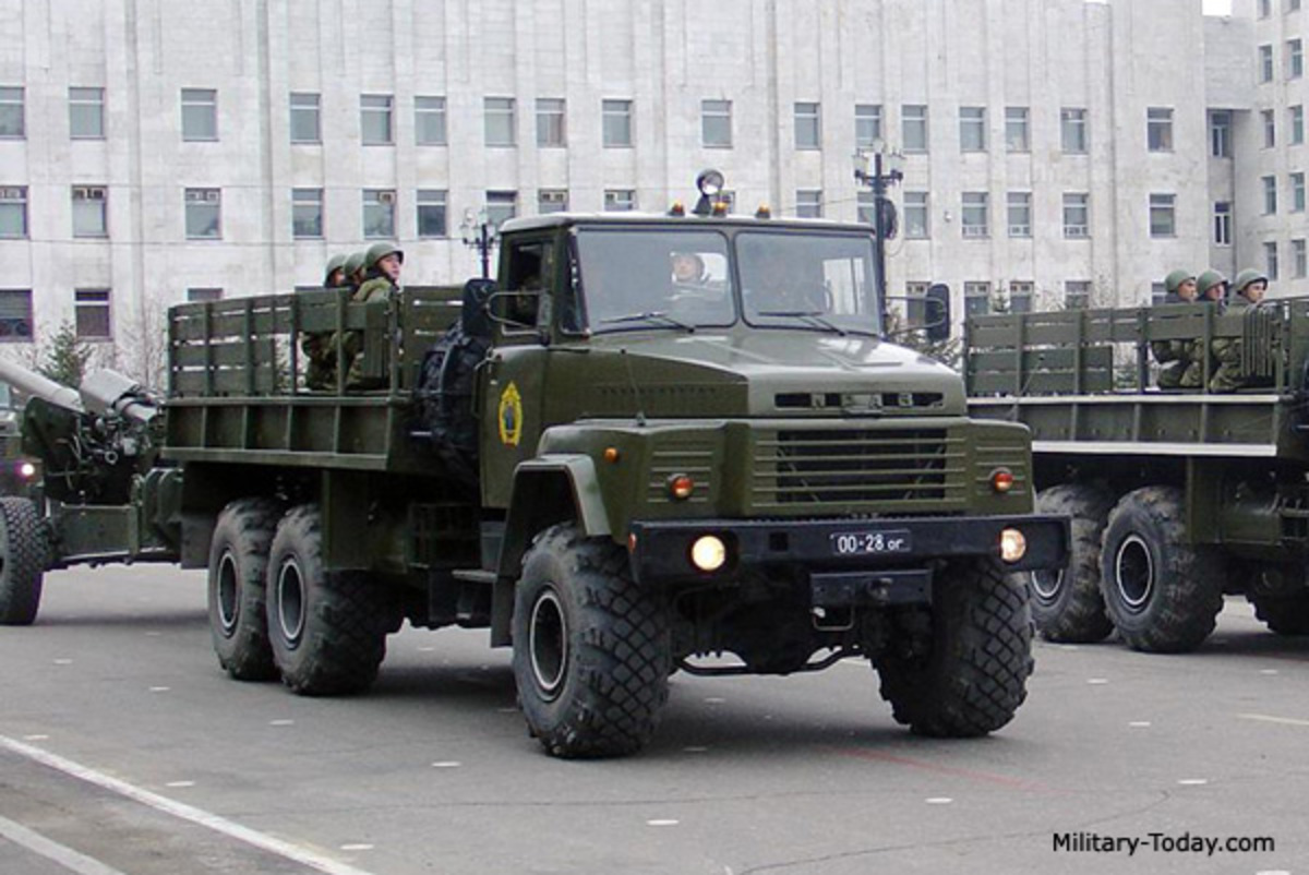 Camion Utilitaire Lourd KrAZ-260 / Militaire-