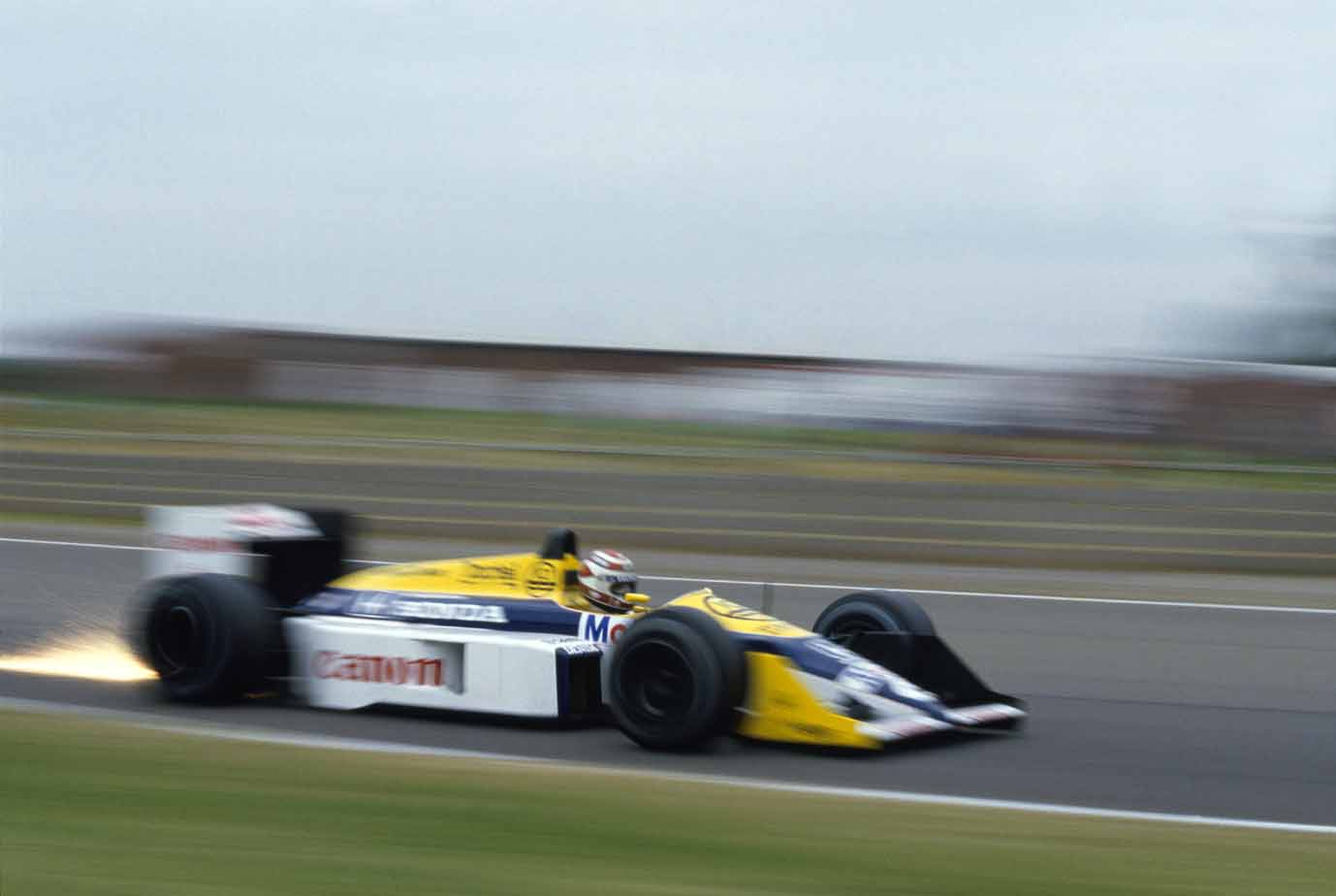 Williams FW11B Honda RA 1.5L V6 Turbo Grand Prix de Grande-Bretagne 1987...