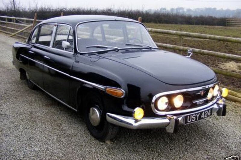 Carscoop, voitures neuves, voitures classiques: Rare Tatra 603 à moteur arrière...