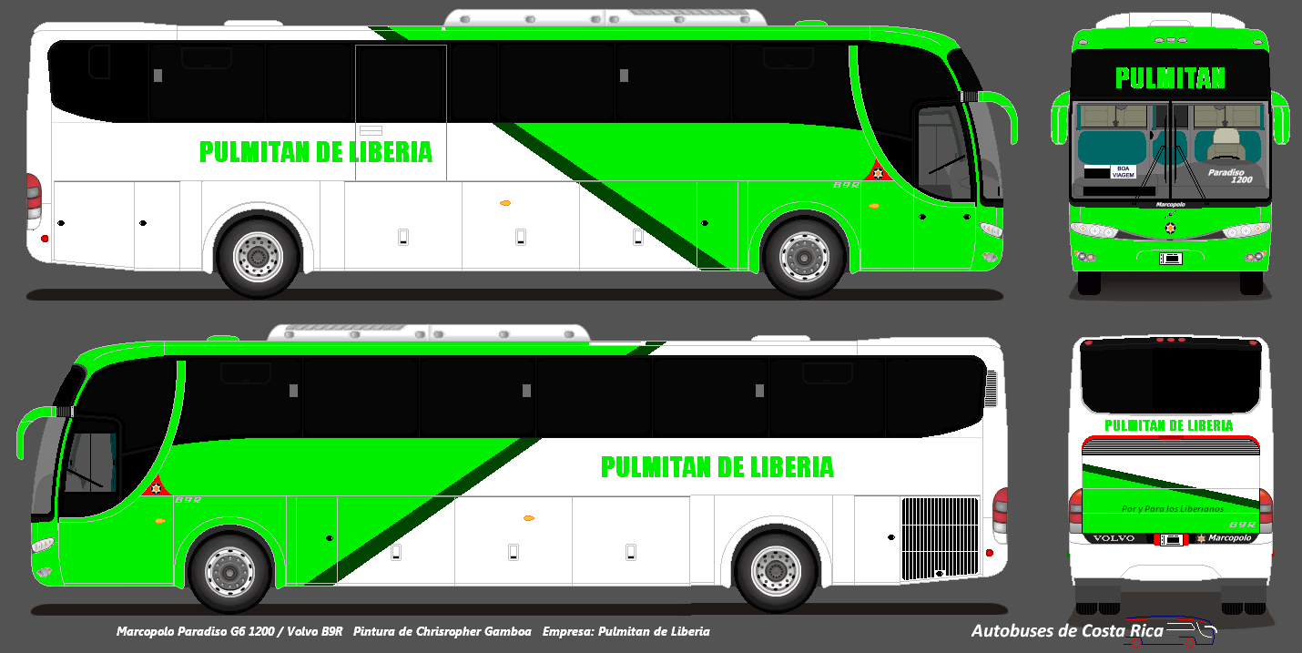 Autobus de Costa Rica