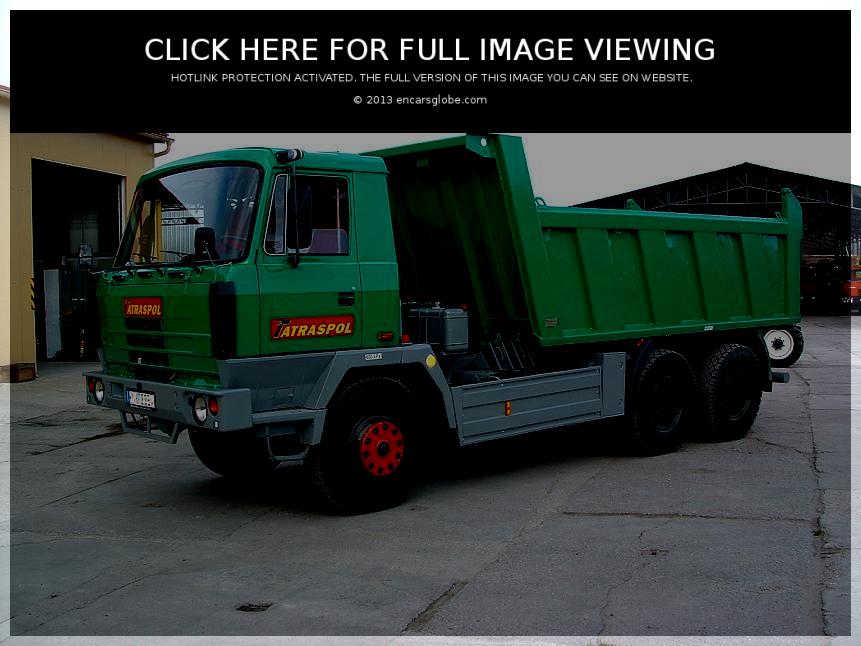 Tatra 815-2 S1: Galerie de photos, informations complètes sur le modèle...