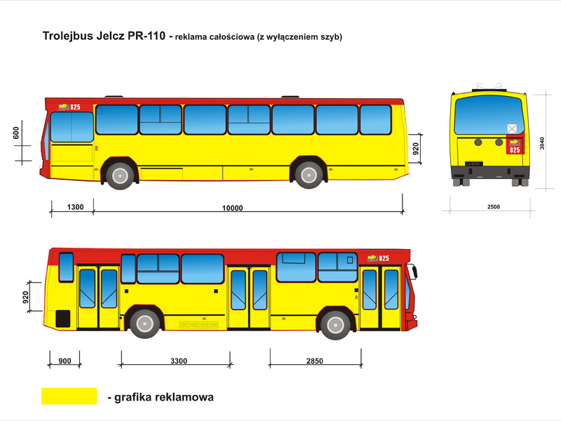 Reklama na busach i trolejbusach - - MPK