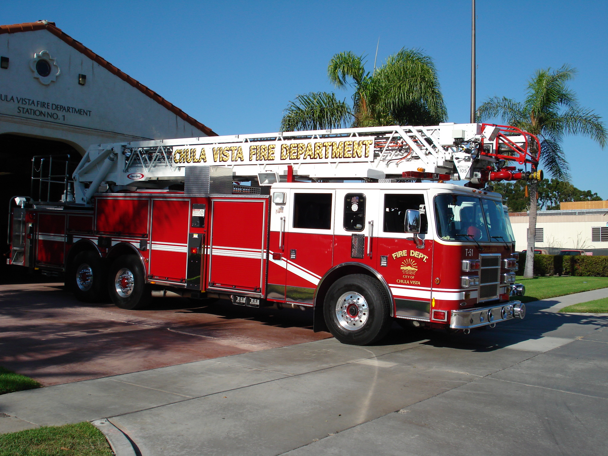Ville De Chula Vista - Caserne De Pompiers Du Service D'Incendie 1