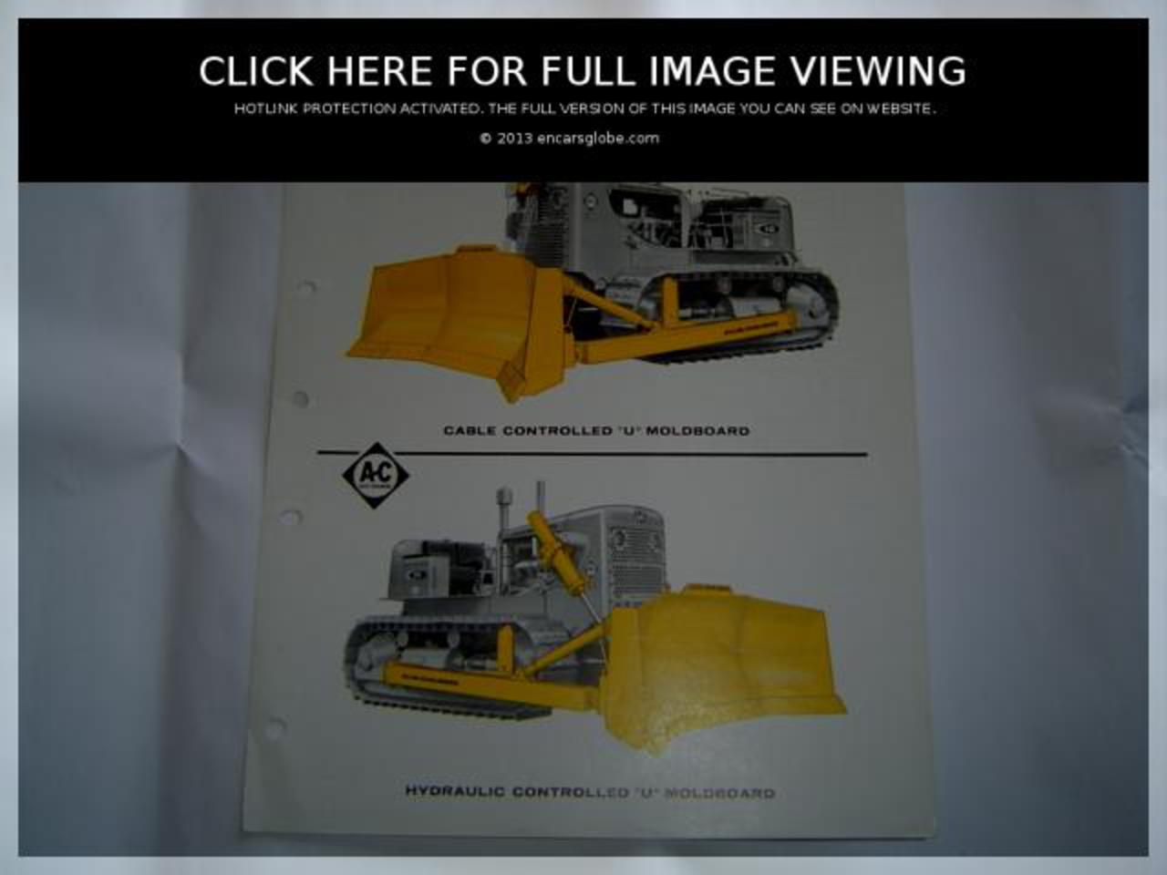 Bulldozer Allis-Chalmers HD-16: Galerie de photos, terminée...