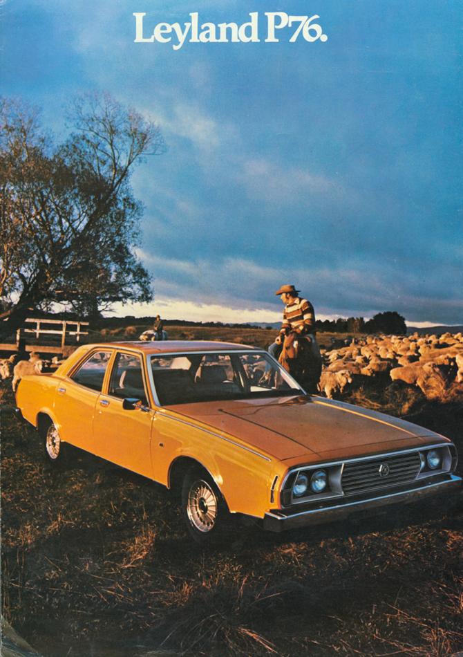 Dépliant publicitaire - Leyland Australia, Leyland P76, 1973 - Musée...