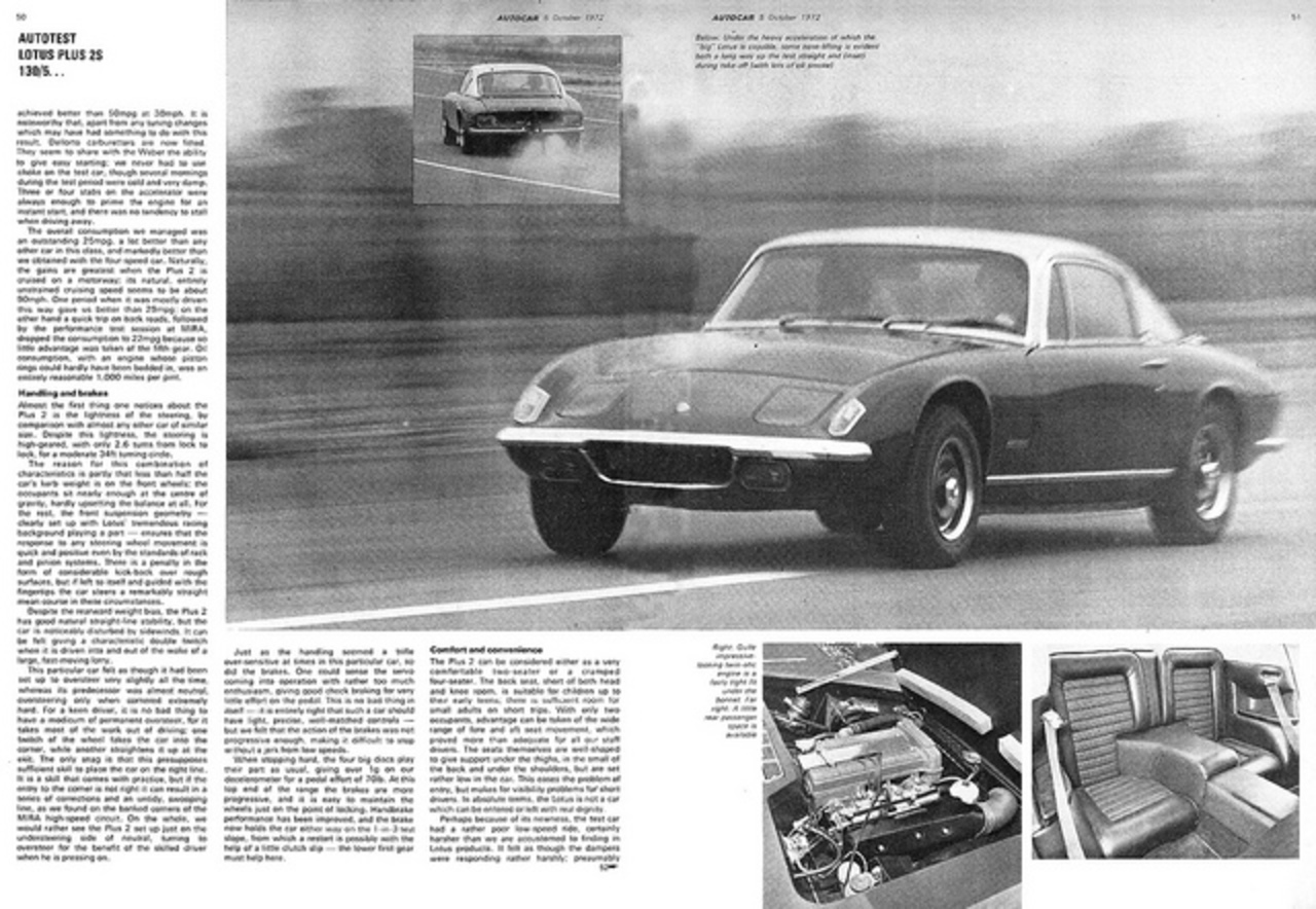 Lotus Elan 2S 130/5 Essai routier 1972 (2) / Flickr - Partage de photos!