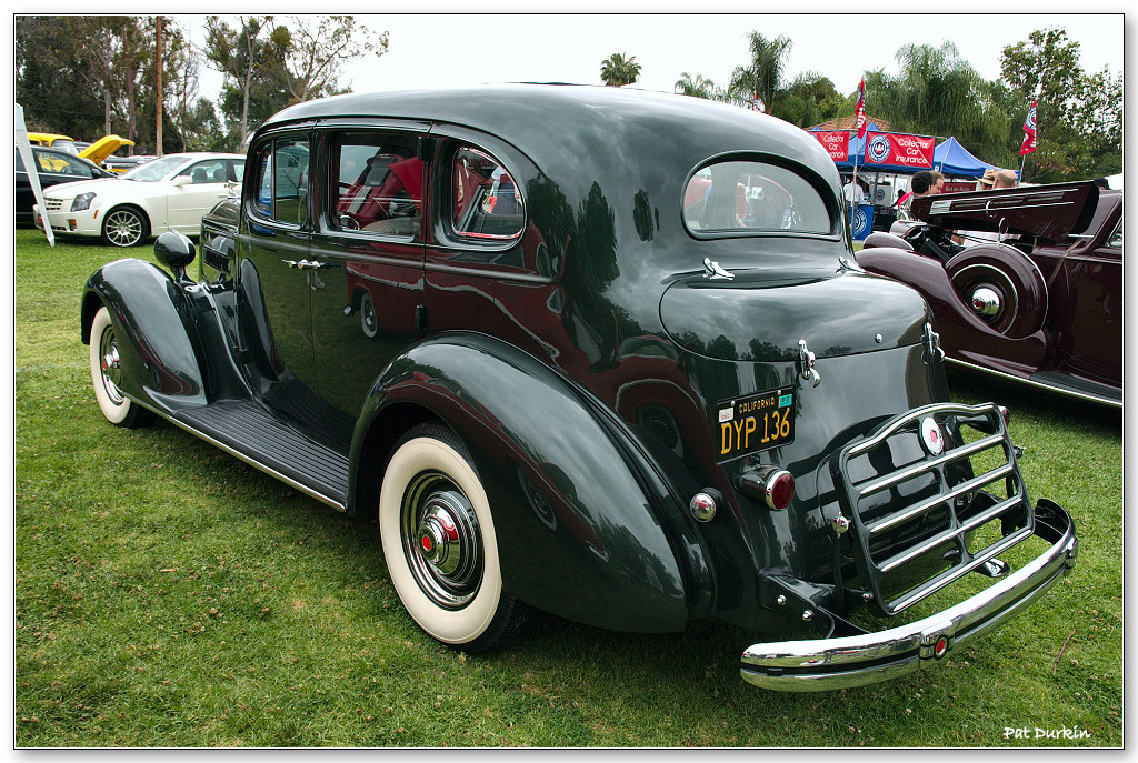 Packard 120 Sedan 1936 - Vert Chardon - rvl - Galerie de photos de l'AACA