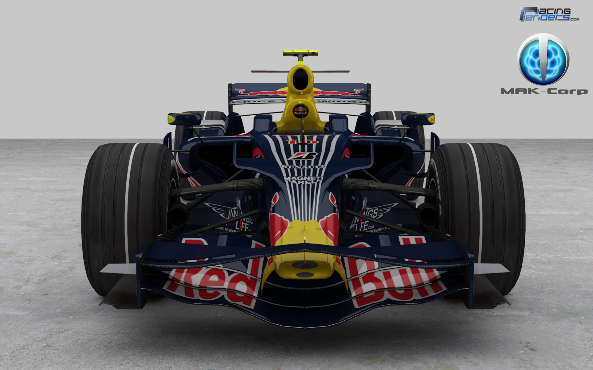 La F1 2008 par Mak Corp â€“ Red Bull RB4 Rend â€