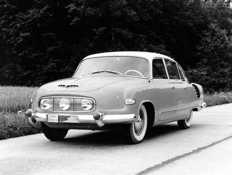 1957 Tatra 603 - Jalons