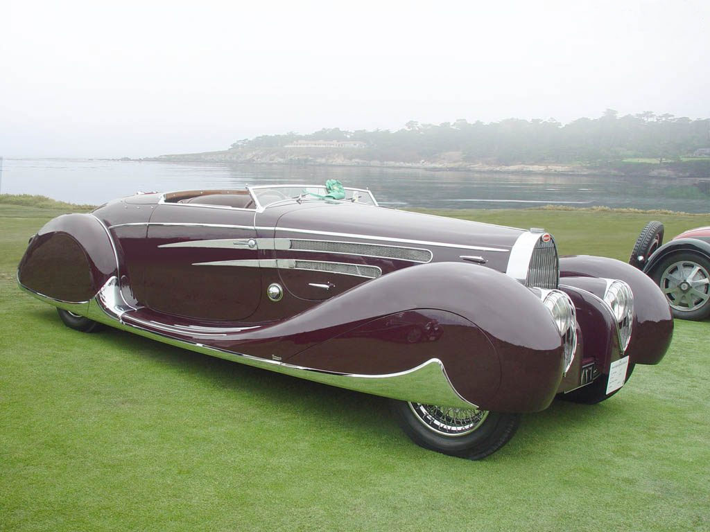 Bugatti-fravahr du Shah d'Iran.