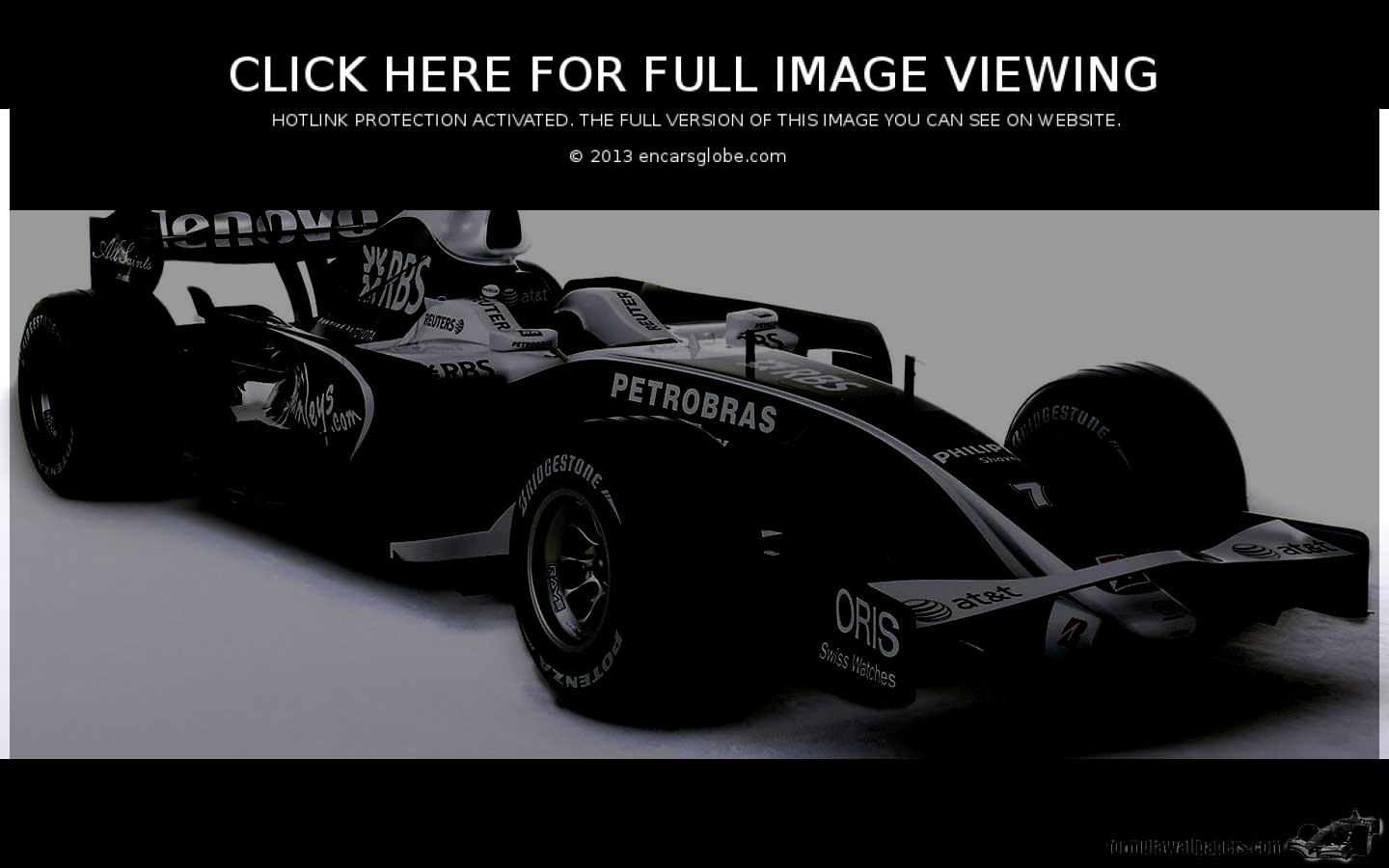 Williams FW30: Galerie de photos, informations complètes sur le modèle...