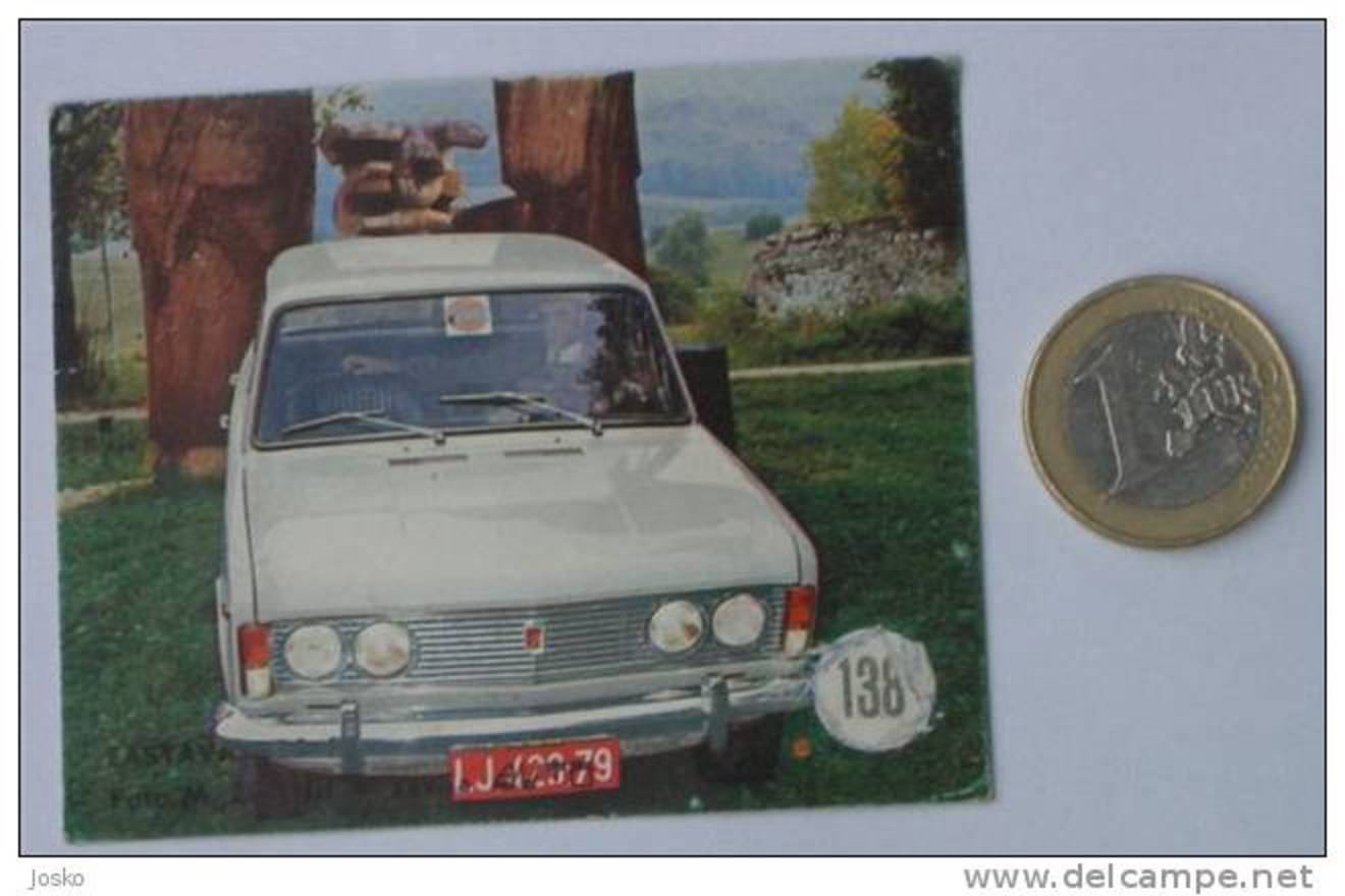 ZASTAVA 125 PZ (Pologne Fiat) Voiture yougoslave (Slovénie ancienne...