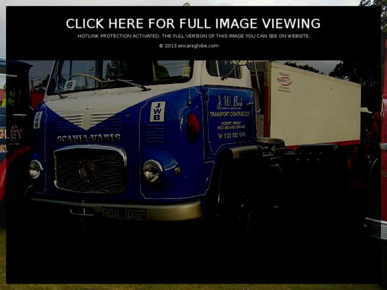Scania-Vabis 850: Galerie de photos, informations complètes sur le modèle...
