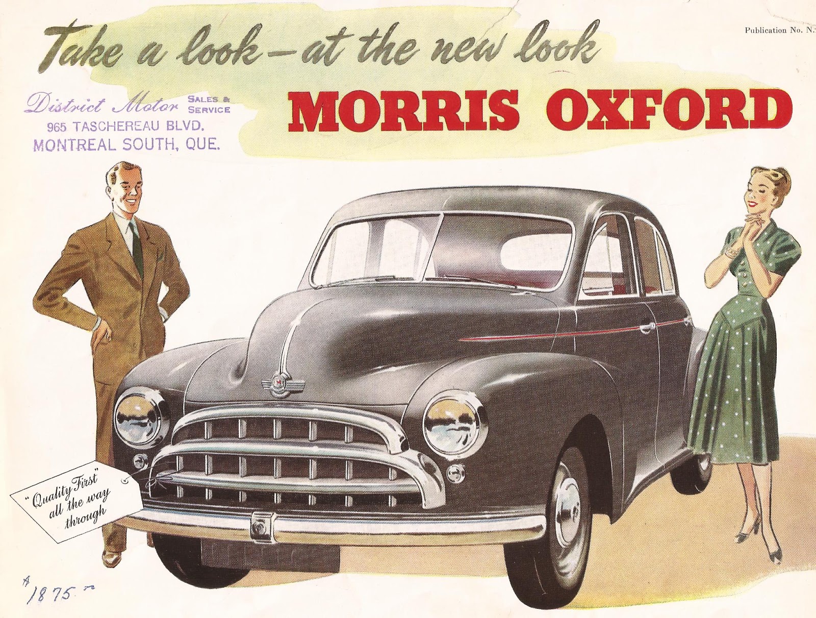 L'Éco-Senior : Morris Oxford
