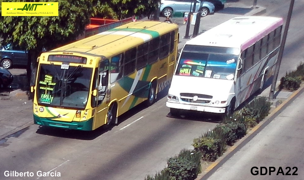 Les autobus MÃ©xico-Tlalnepantla y P.I.S.A. de C.V. (Ruta 59): Le...