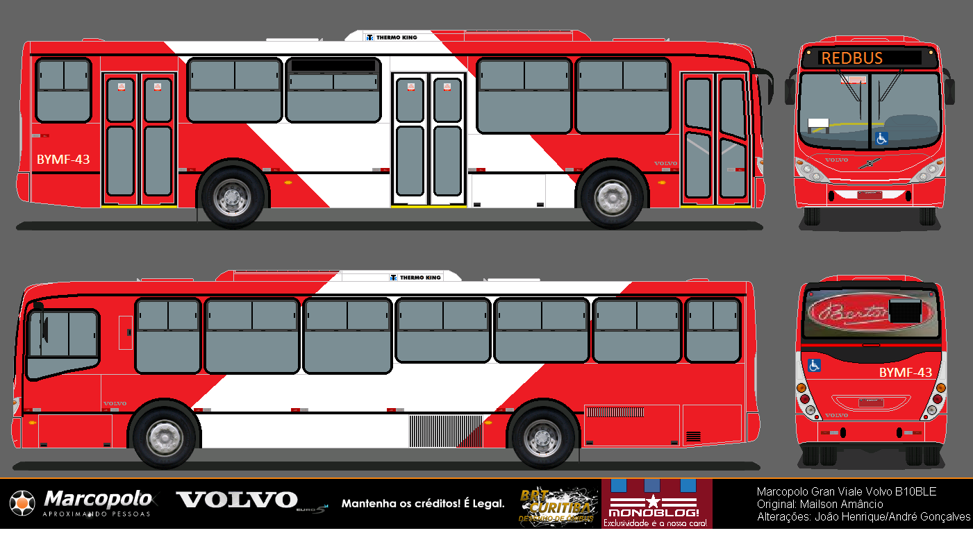 Location d'autobus: Linea CXX Marcopolo Gran Viale Volvo B10BLE