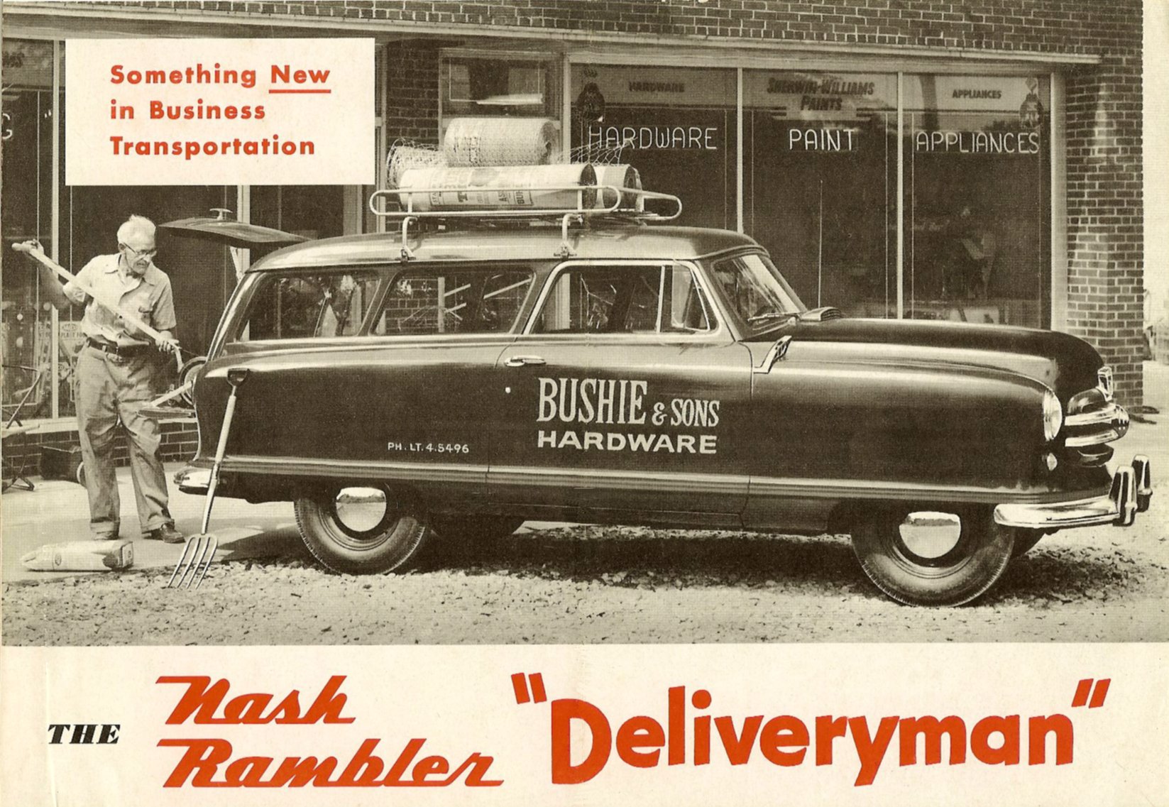 Index du répertoire: Nash / 1951 Nash / 1951 Nash Rambler Deliveryman Foldout