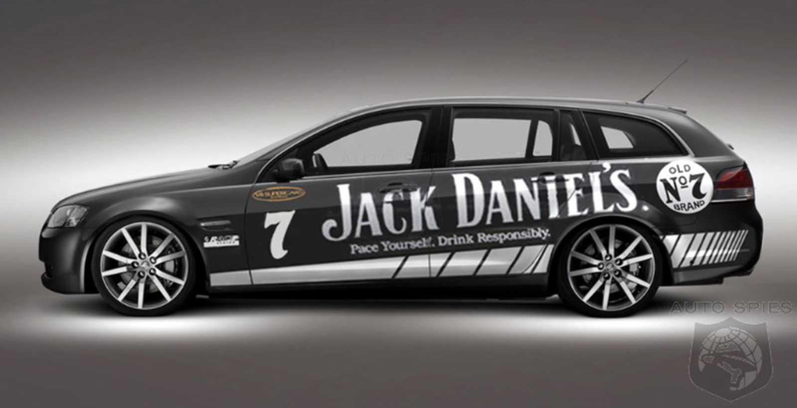 2008 Jack Daniels Holden Commodore VE Sportwagon