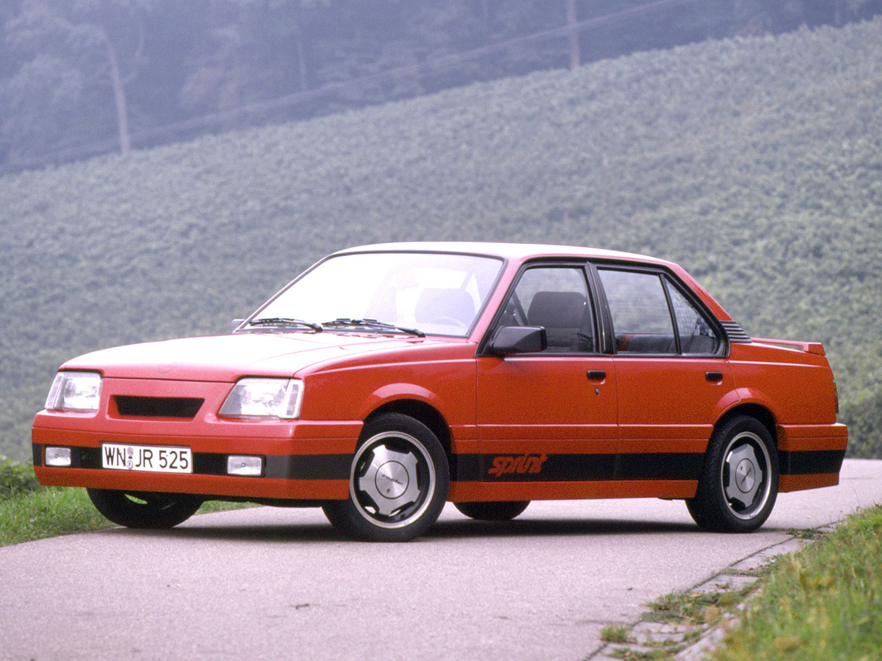 1987 Opel Ascona (C) par Irmscher