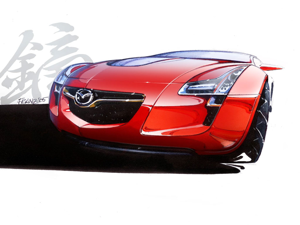 Plus de photos du Concept sportif Mazda Kabura pour ses débuts à NAIAS