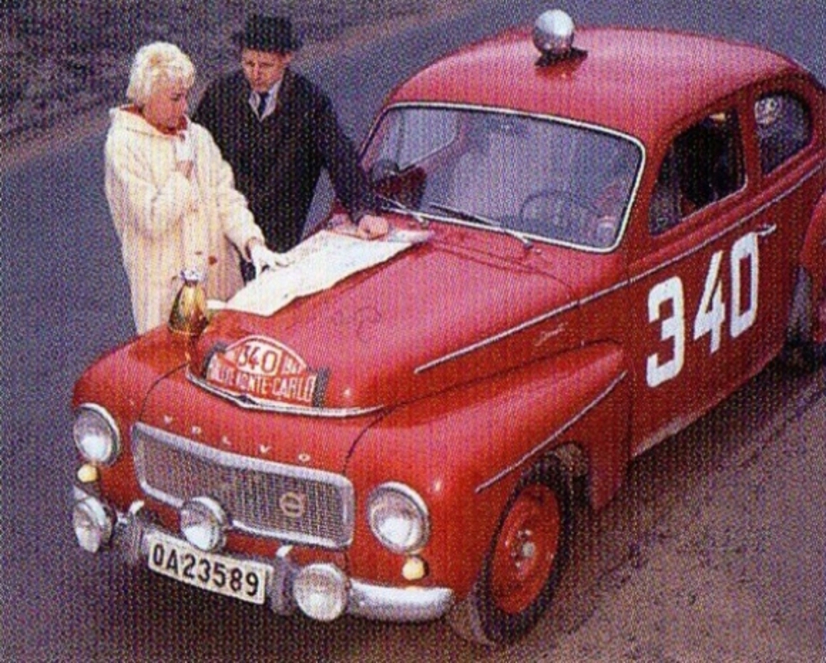 Monte Carlo en '62: 1960 Volvo PV 544 Sport
