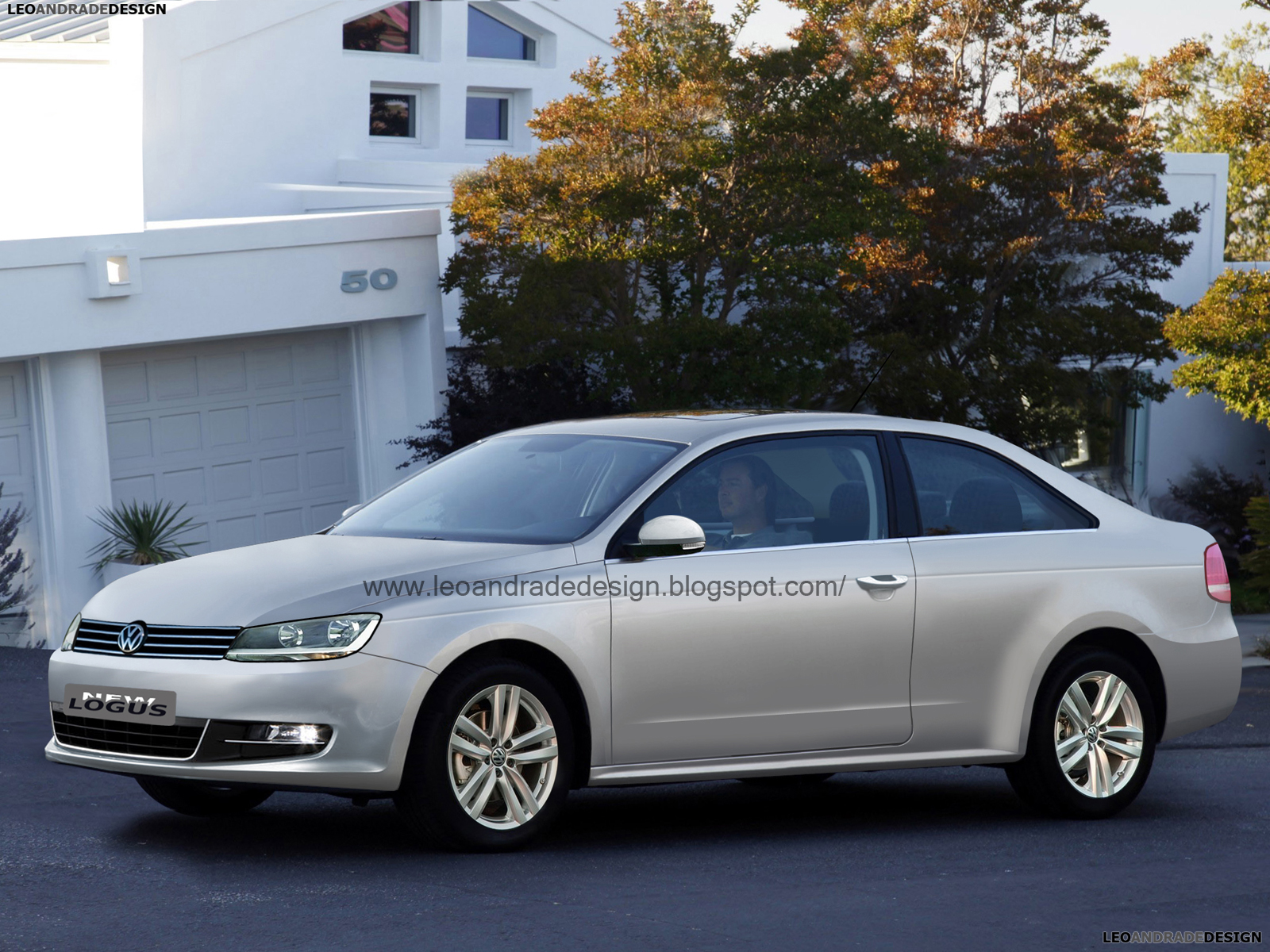 Nouvelle Volkswagen Log -Frente