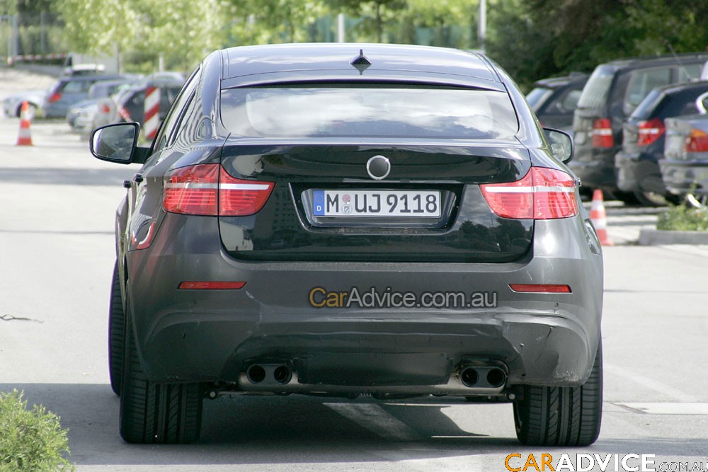 Photos d'espionnage: BMW X6 M
